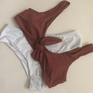 Brand new high waisted bikini set